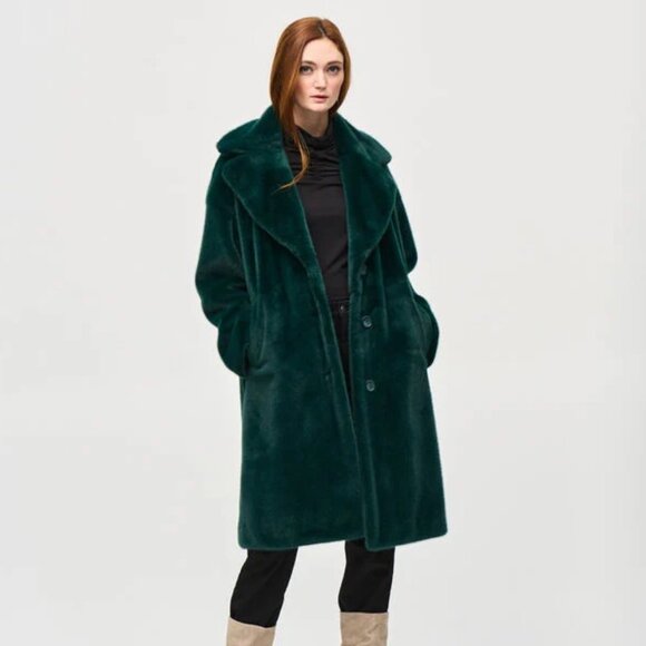 Joseph Ribkoff Fur Coat - Picture 1 of 6